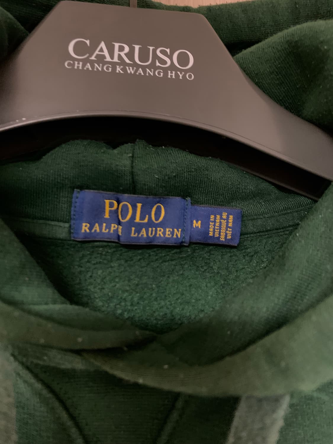 폴로 빅포니 후드티 그린 상품이미지3