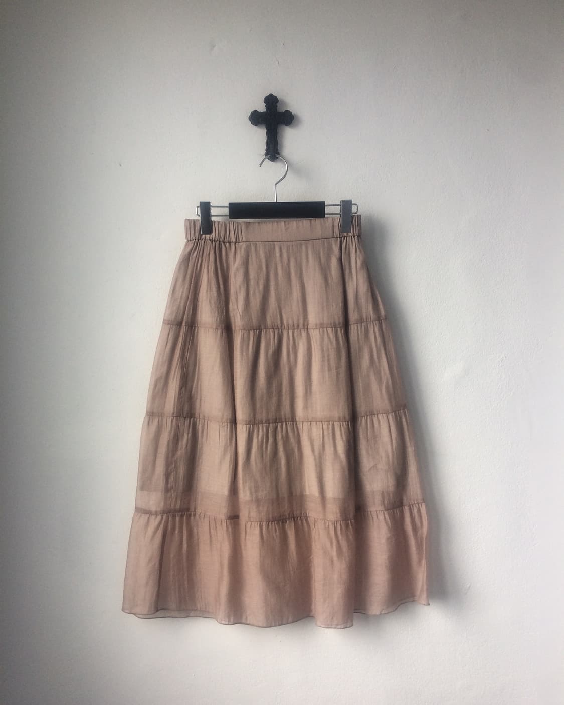 Layer long skirt 상품이미지1
