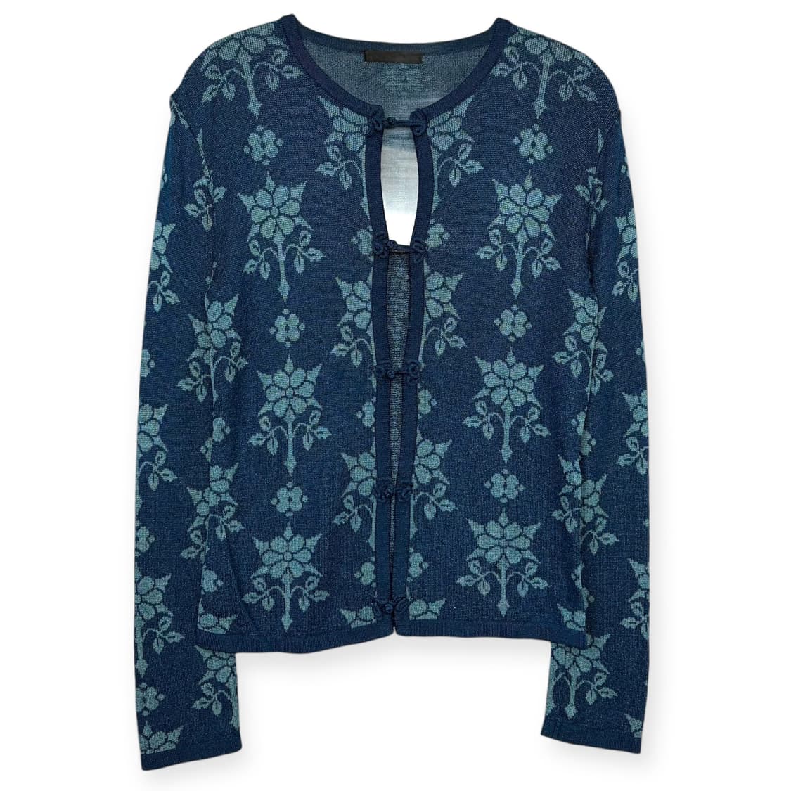 히스테릭글래머 패턴 니트 가디건 상품이미지1