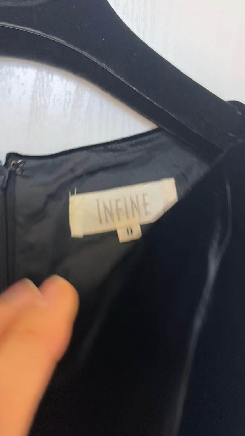 일본 벨벳 원피스 44 마른55 상품이미지2