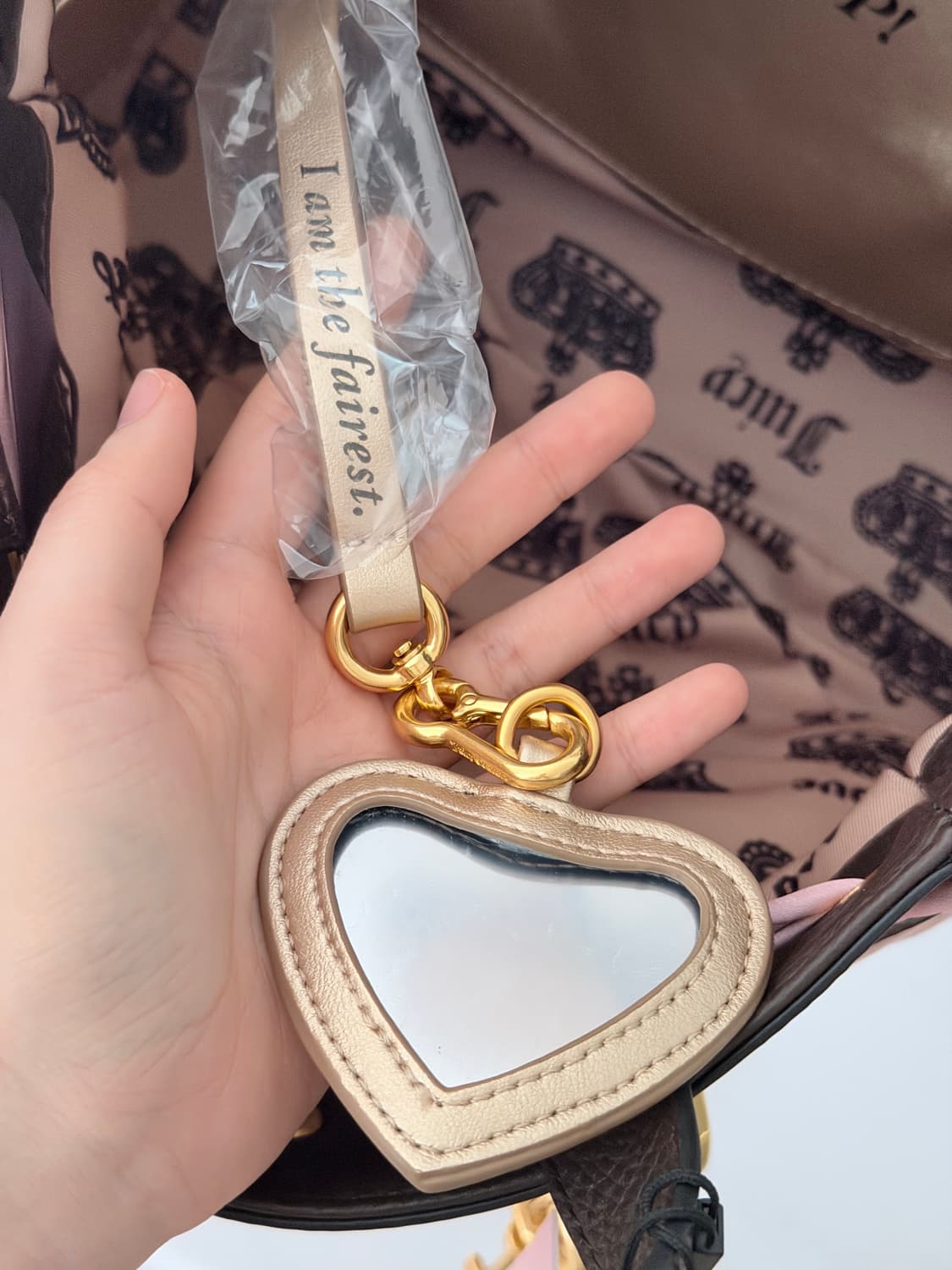 쥬시꾸뛰르 스코티독 데이드리머 토트백 빈티지 갸루  상품이미지5