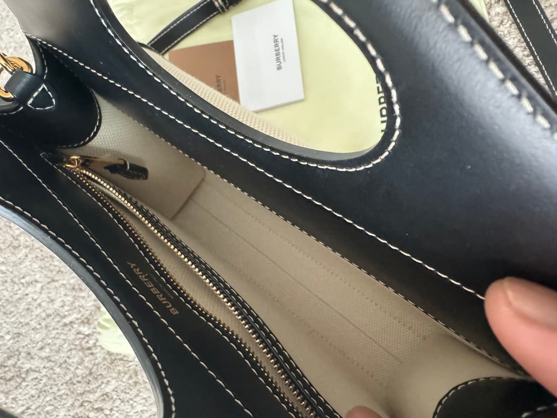 정품 버버리가방 크로스백 토트백 캔버스 상품이미지5