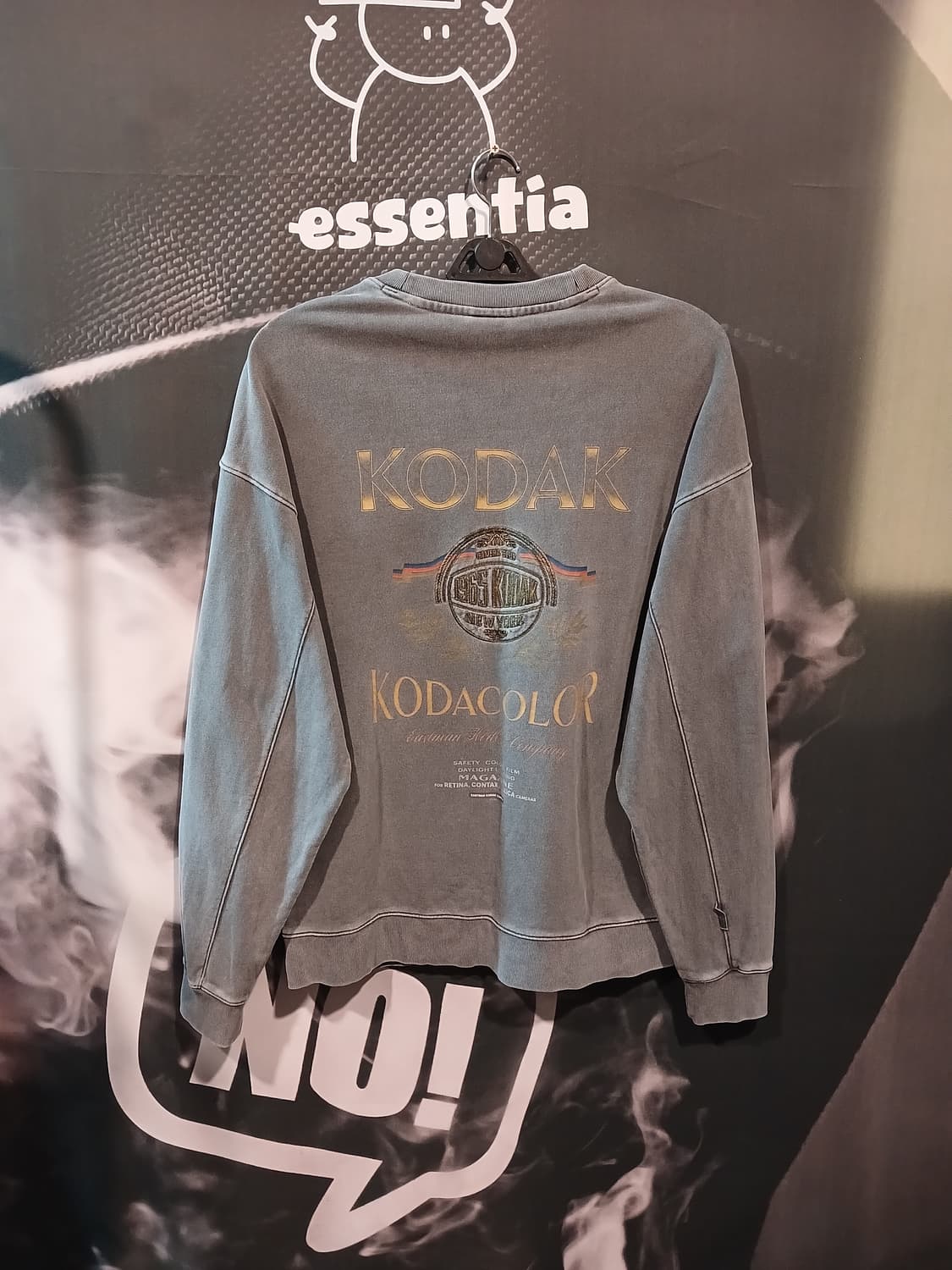 코닥 로고 빈티지 워싱 맨투맨 상품이미지2