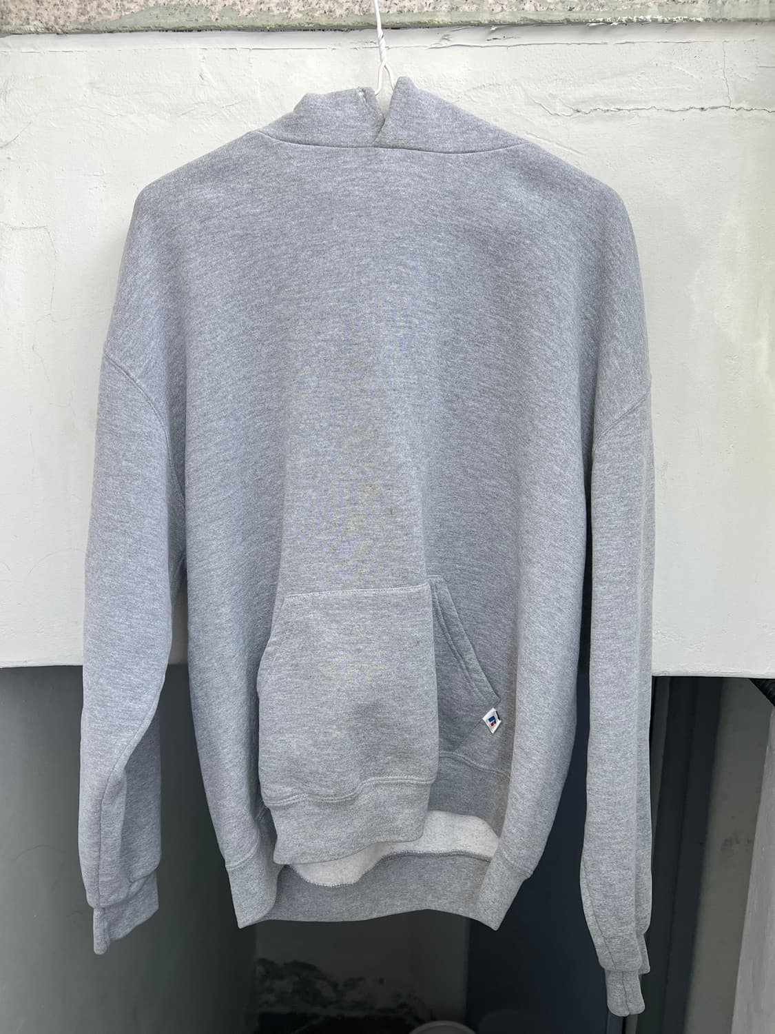 러셀 그레이 후드 00s L 상품이미지3