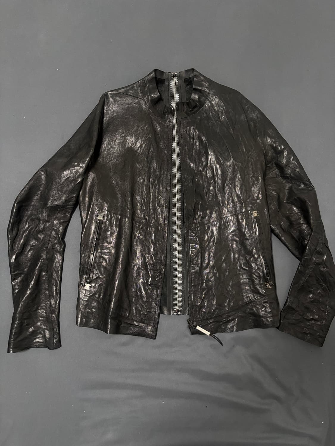 isaac sellam 양 가죽자켓 size L 상품이미지2