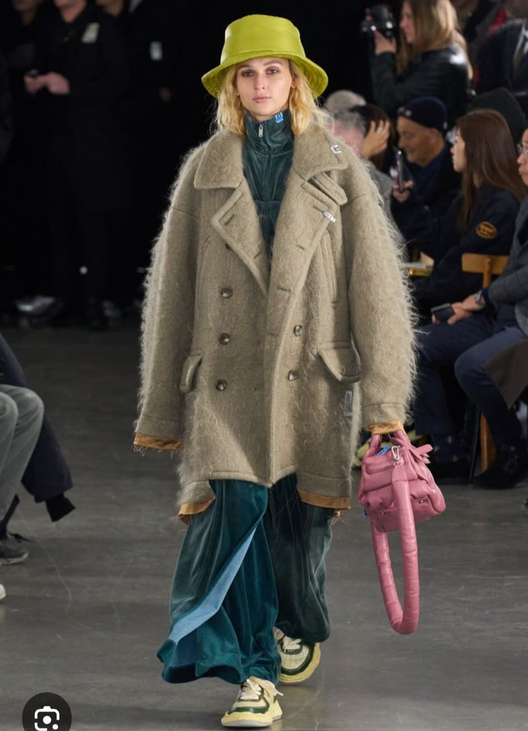 미하라 야스히로 니트 더블브레스트 코트 상품이미지1