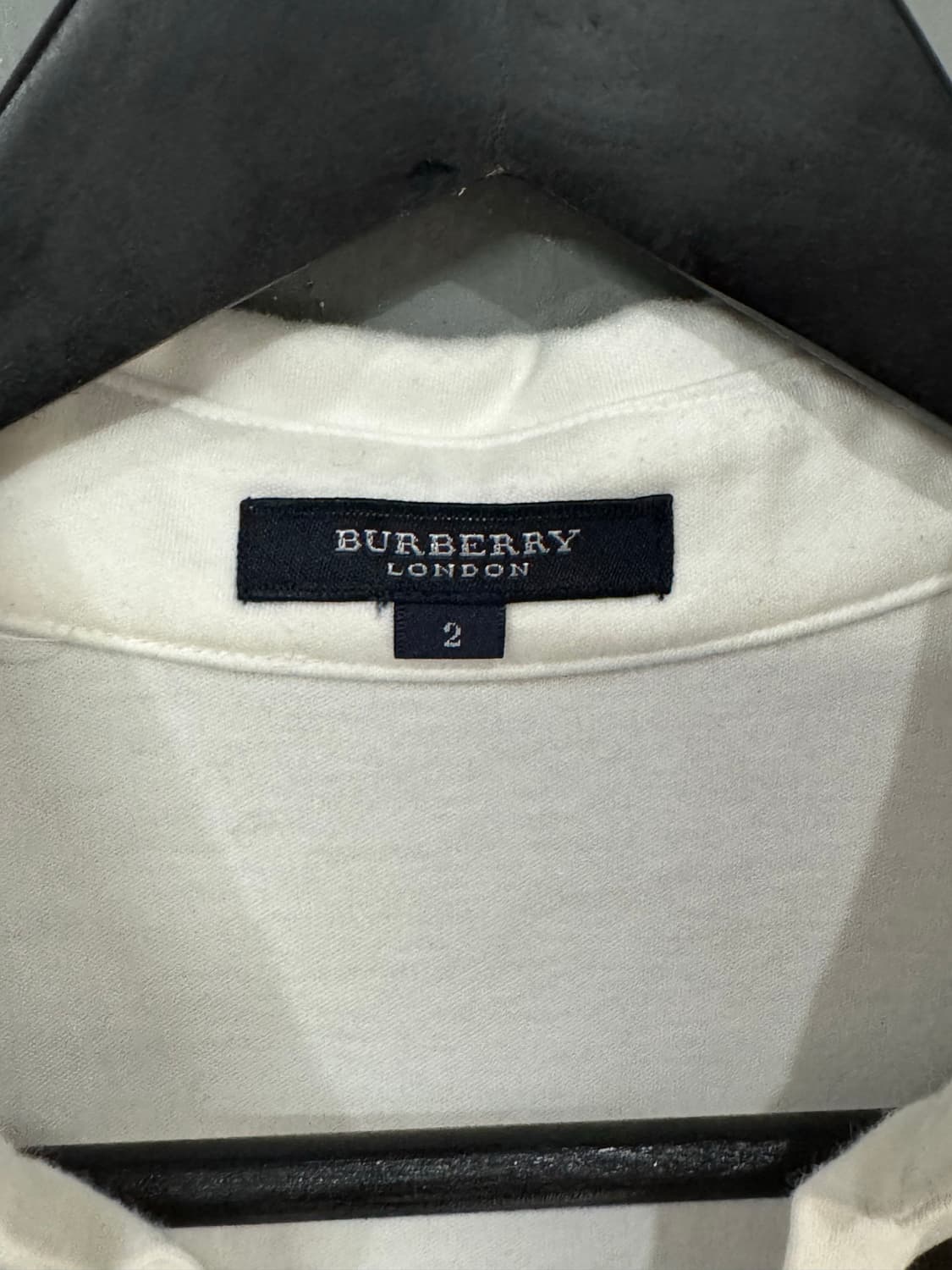 Burberry 버버리 체크 카라 슬리브리스  상품이미지6