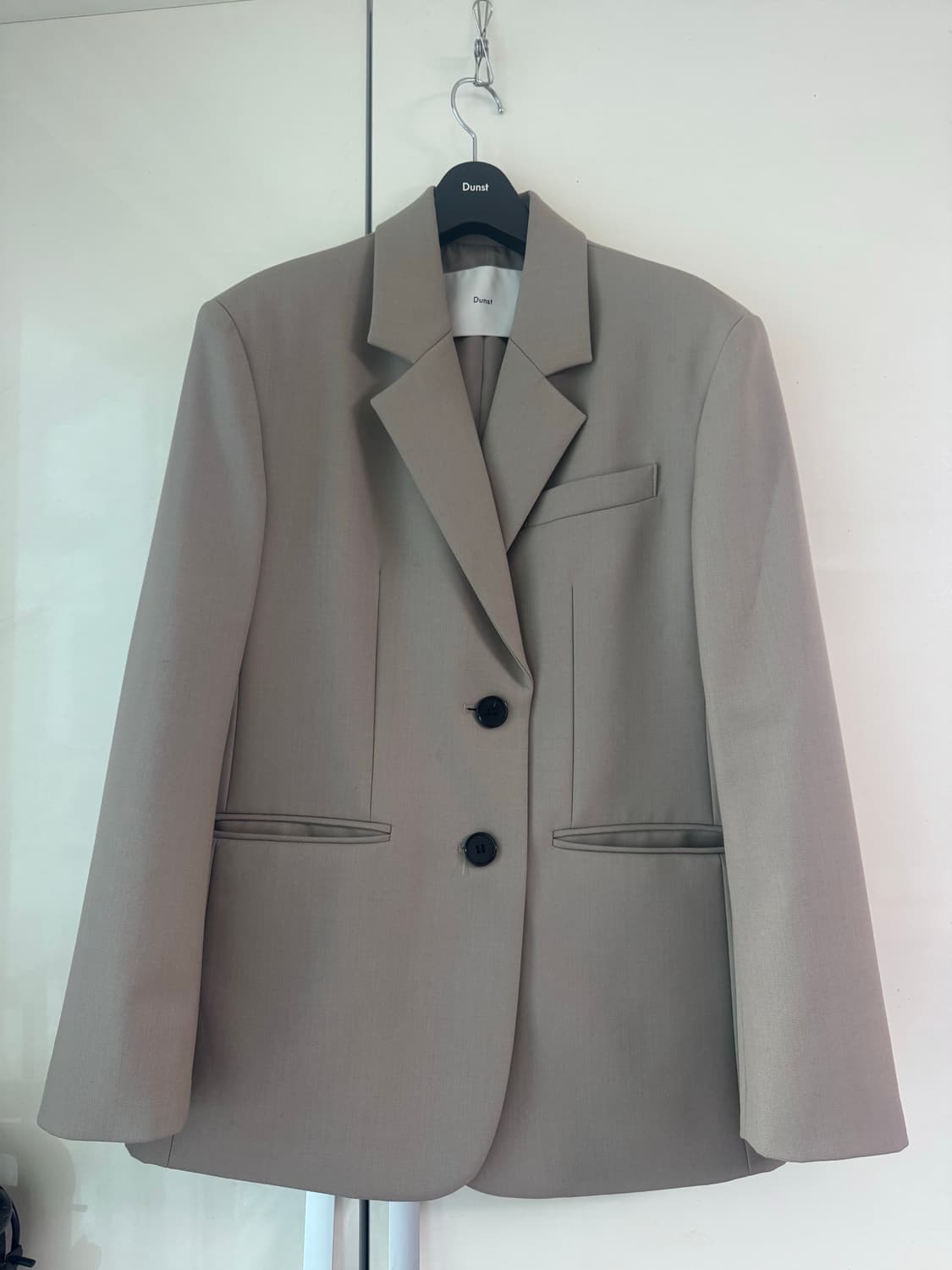 던스트 울 블레이저 샌드 베이지 m 상품이미지2