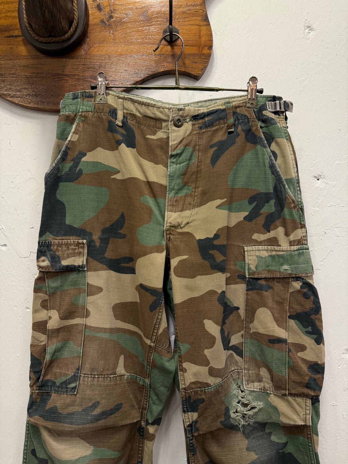 (31inch) U.S ARMY BDU WOODLAND 카고 팬츠 상품이미지5