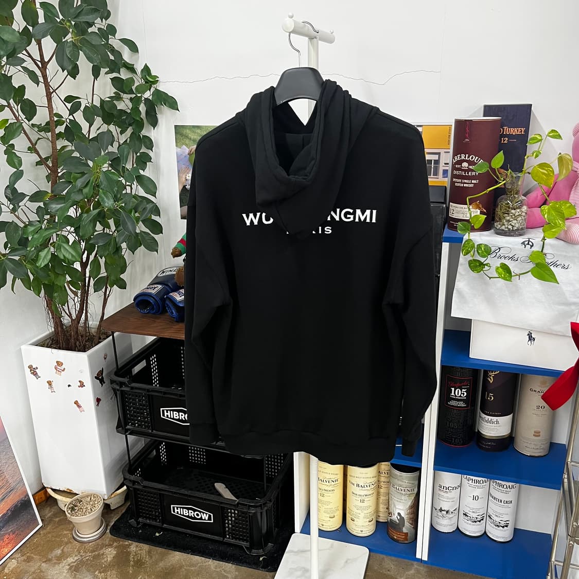 우영미 백로고 후드 48 상품이미지1