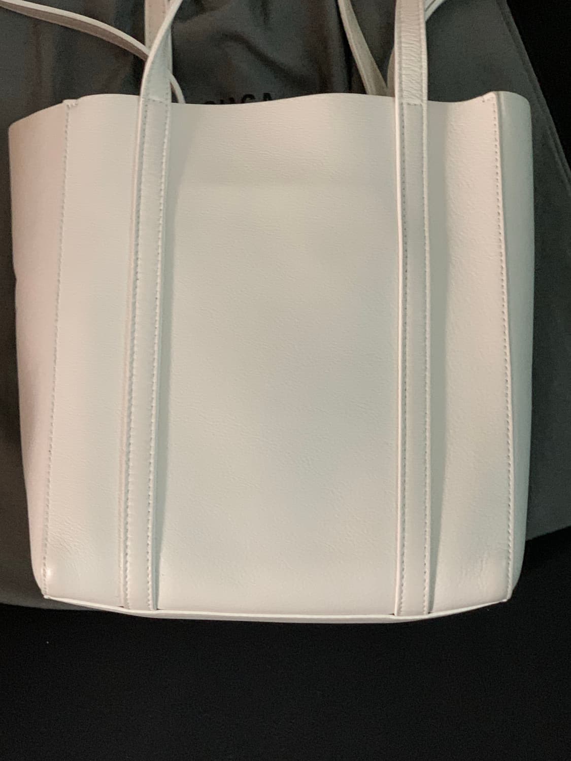 발렌시아가 에브리데이 토트백 화이트 xxs 상품이미지4