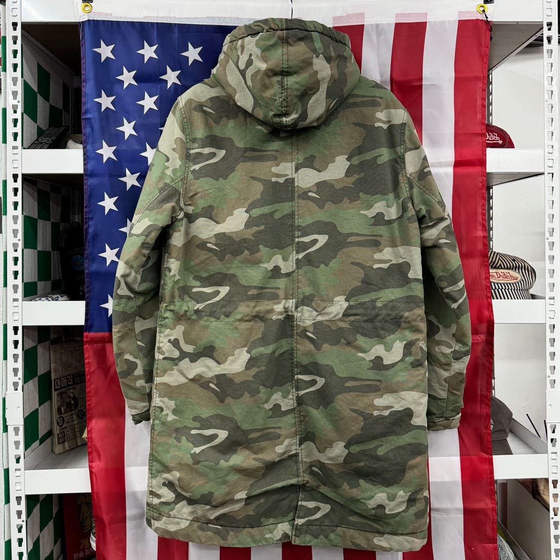 H&M 디바이디드 USN 미해군 타입 카모 점퍼 (M)   상품이미지5