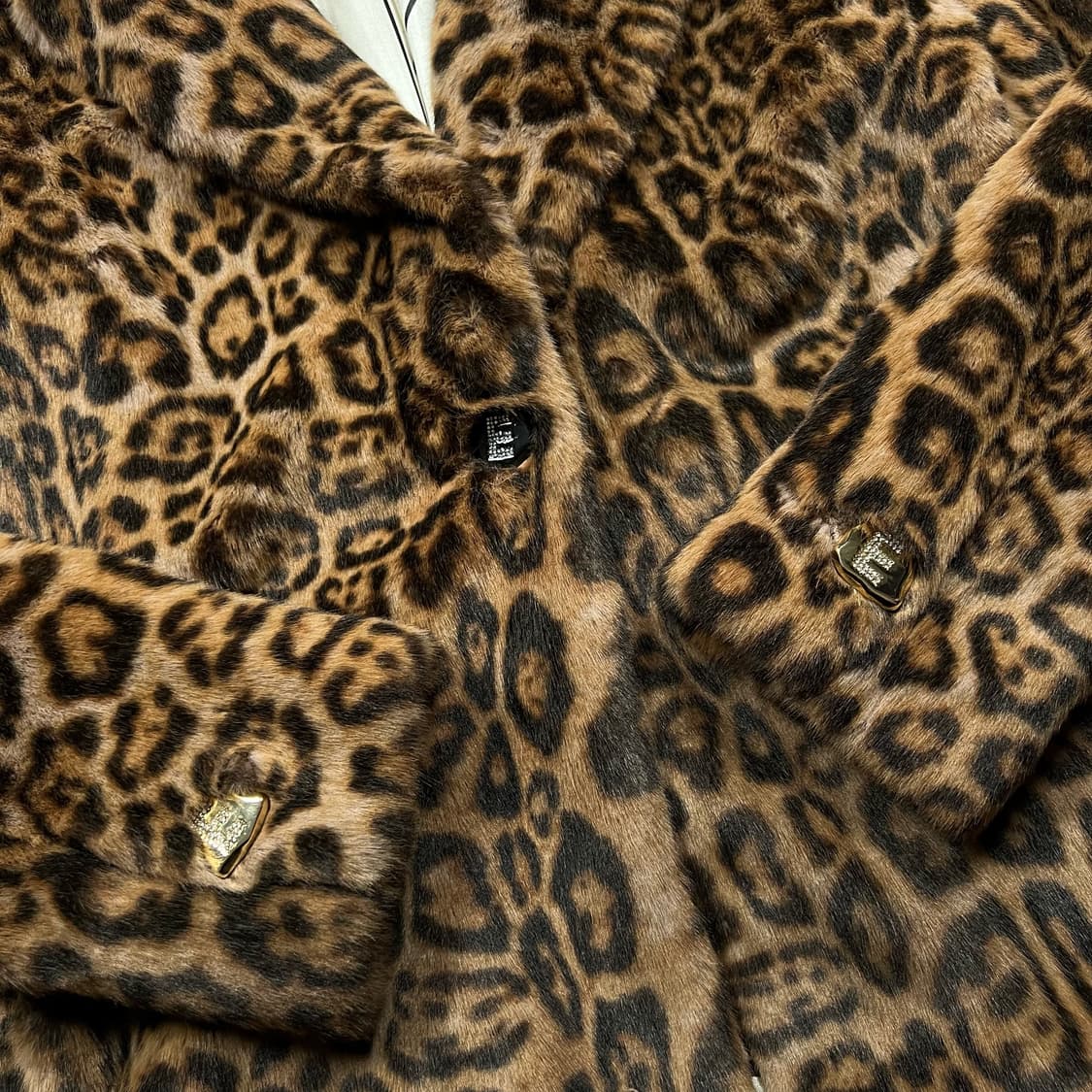 EENK 잉크 레오파드 퍼 자켓 상품이미지2