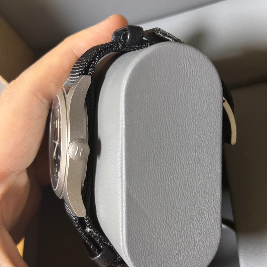 해밀턴 카키필드 쿼츠 38 상품이미지3