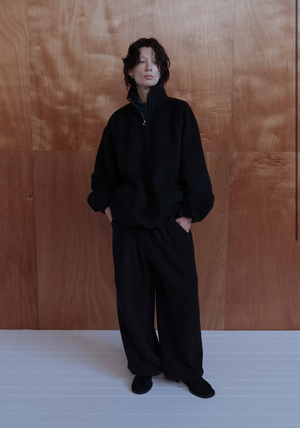 에토스 플리스 밴딩팬츠 상품이미지2