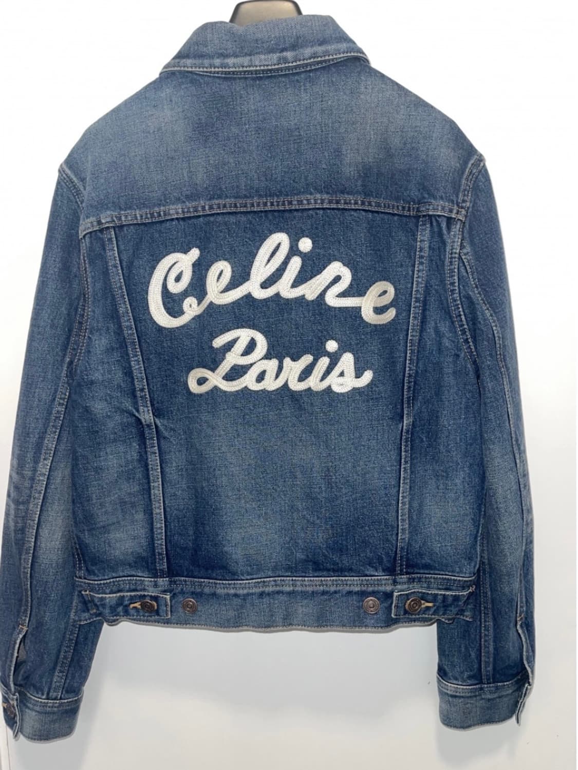 [NCT 정우님 착용] 셀린느 20AW 백로고 데님 자켓 상품이미지5