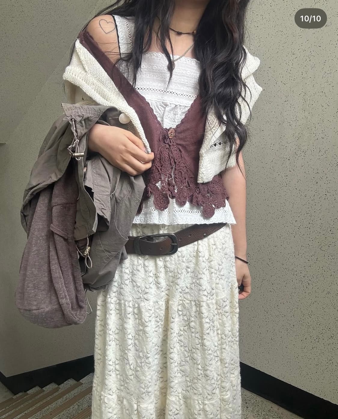 미라이클립 선가든파티 큐빈티지 코디셋 상품이미지9