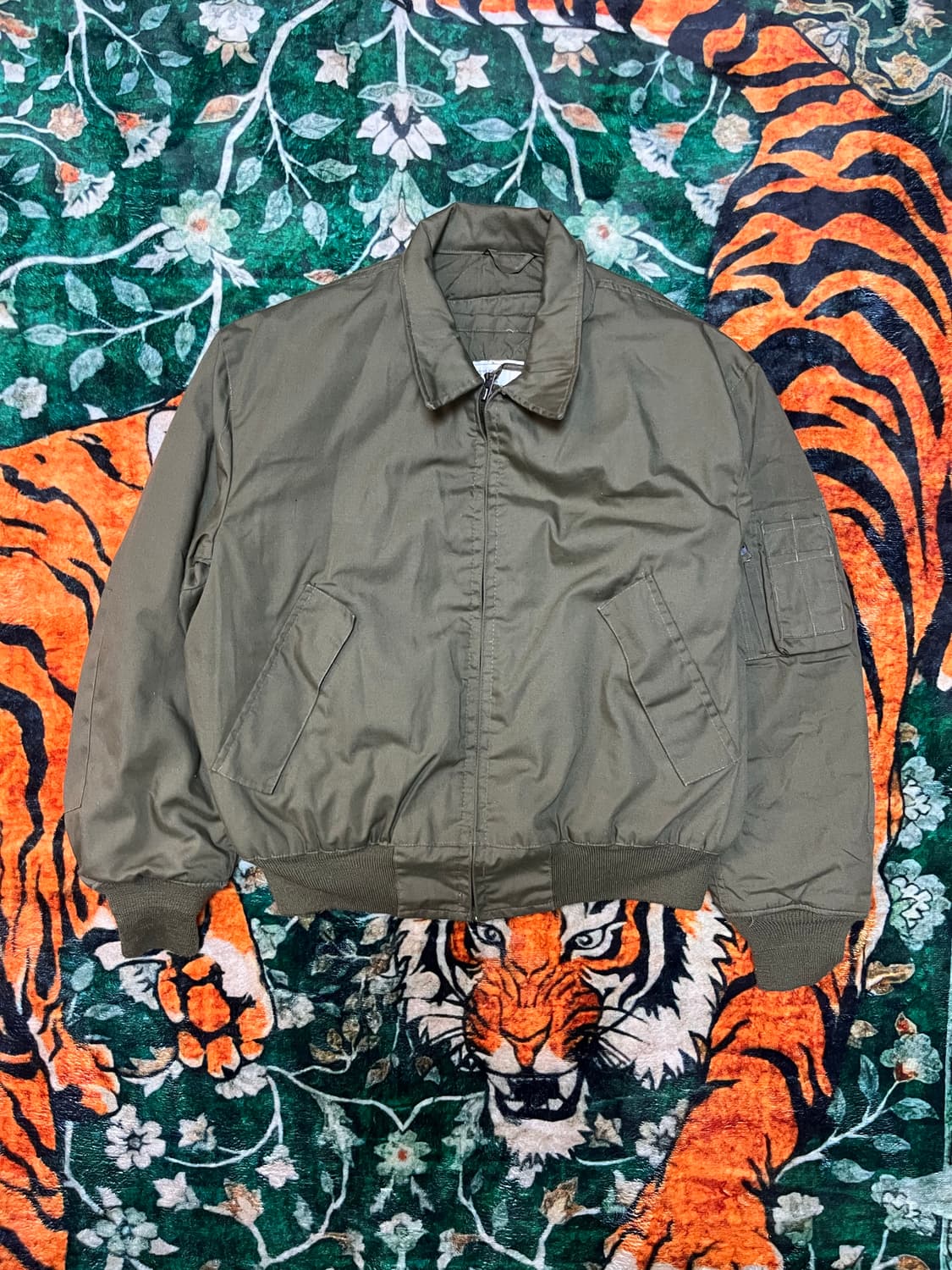 80s CVC tanker jacket OG (L-R) 상품이미지1