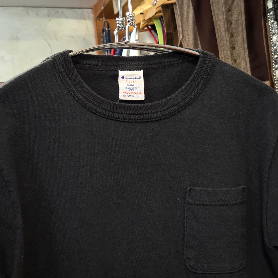 챔피온 USA T1011 포켓 반팔 상품이미지2