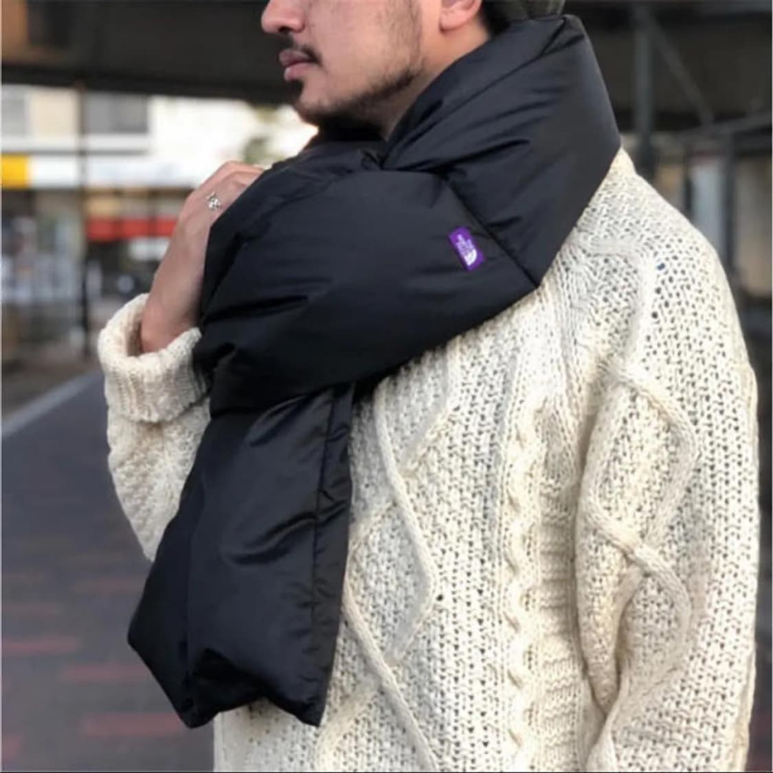 노스페이스 퍼플라벨 다운 머플러 목도리 상품이미지9