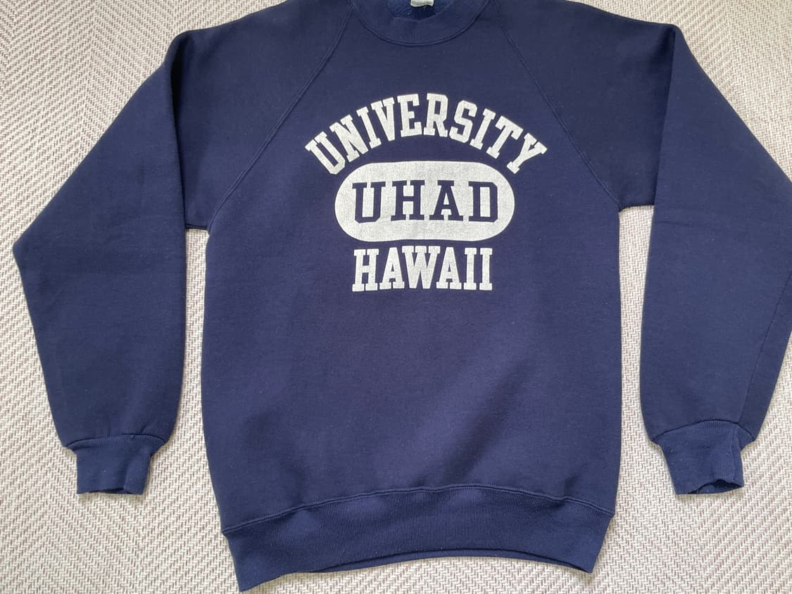 80s Artex usa 50/50 네이비 스웻셔츠  J04336 상품이미지2