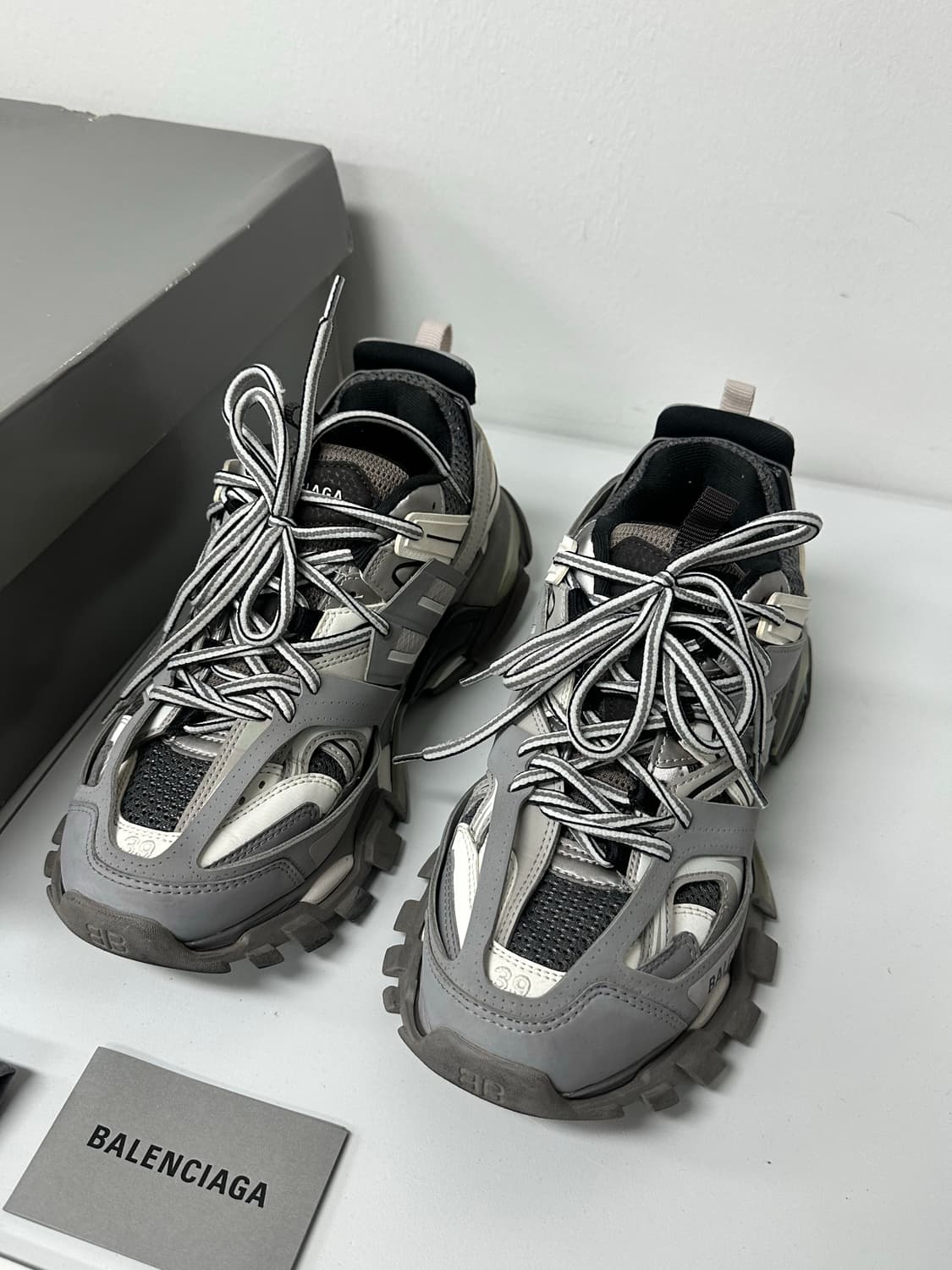 [EU39] 발렌시아가 트랙슈즈 그레이 상품이미지3