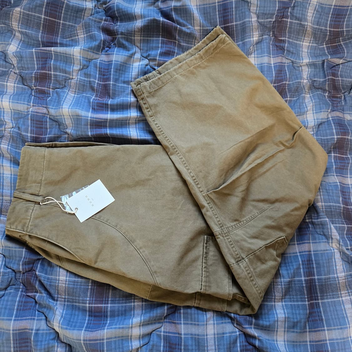 노운 워시드 카고팬츠 카키 2사이즈 판매합니다. 상품이미지2