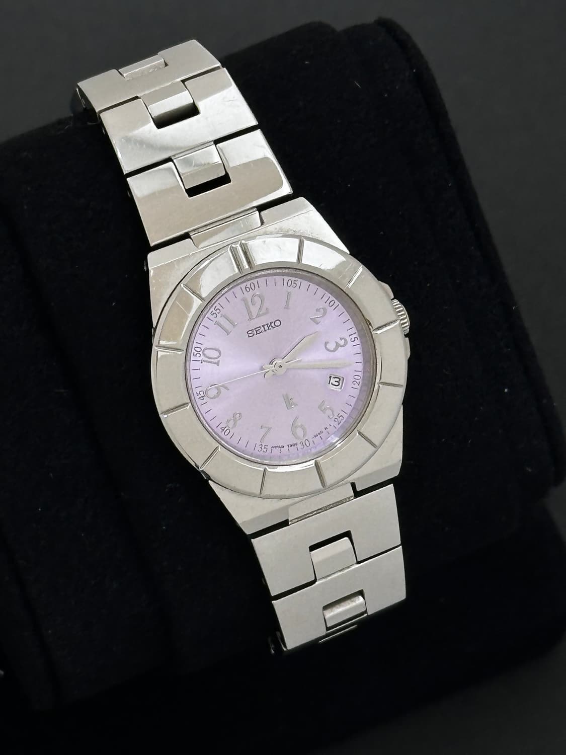 세이코 seiko 루키아 연보라 다이얼 쿼츠 시계(풀박스) 상품이미지1