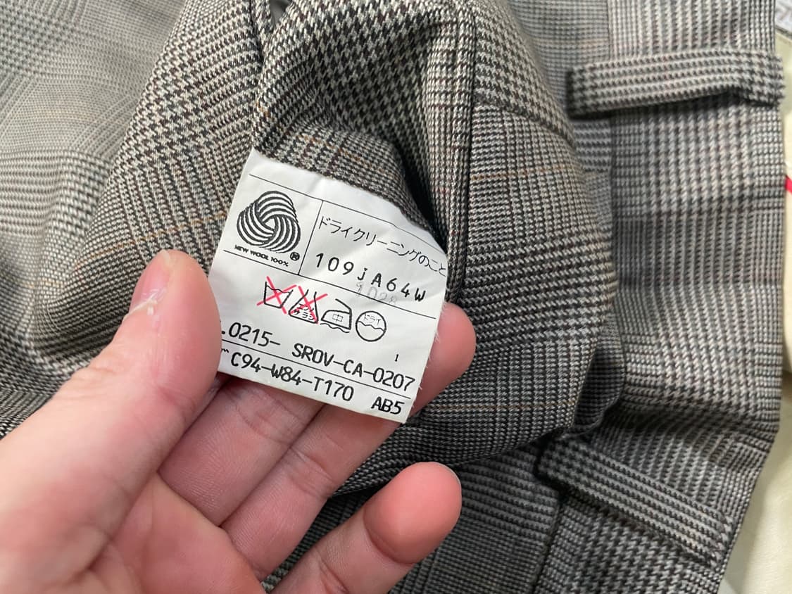 제이프레스 글렌체크 슬렉스  상품이미지4