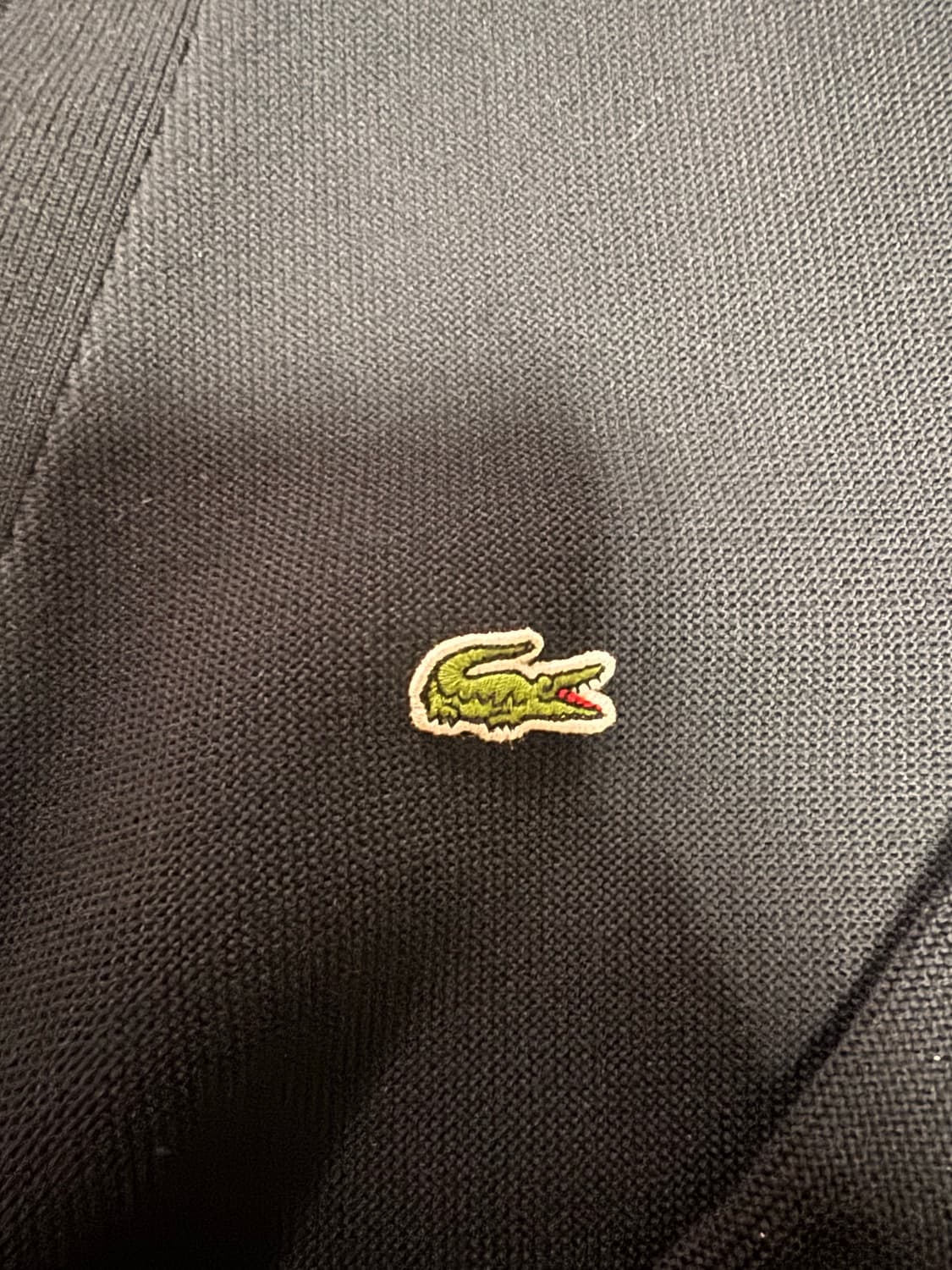 라코스테 가디건 다크네이비 라지 5사이즈 상품이미지2