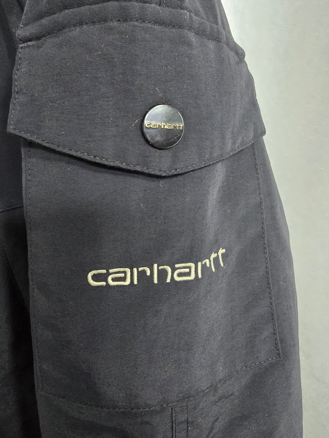 칼하트 블랙 후드 패딩 점퍼 (1755) 상품이미지5