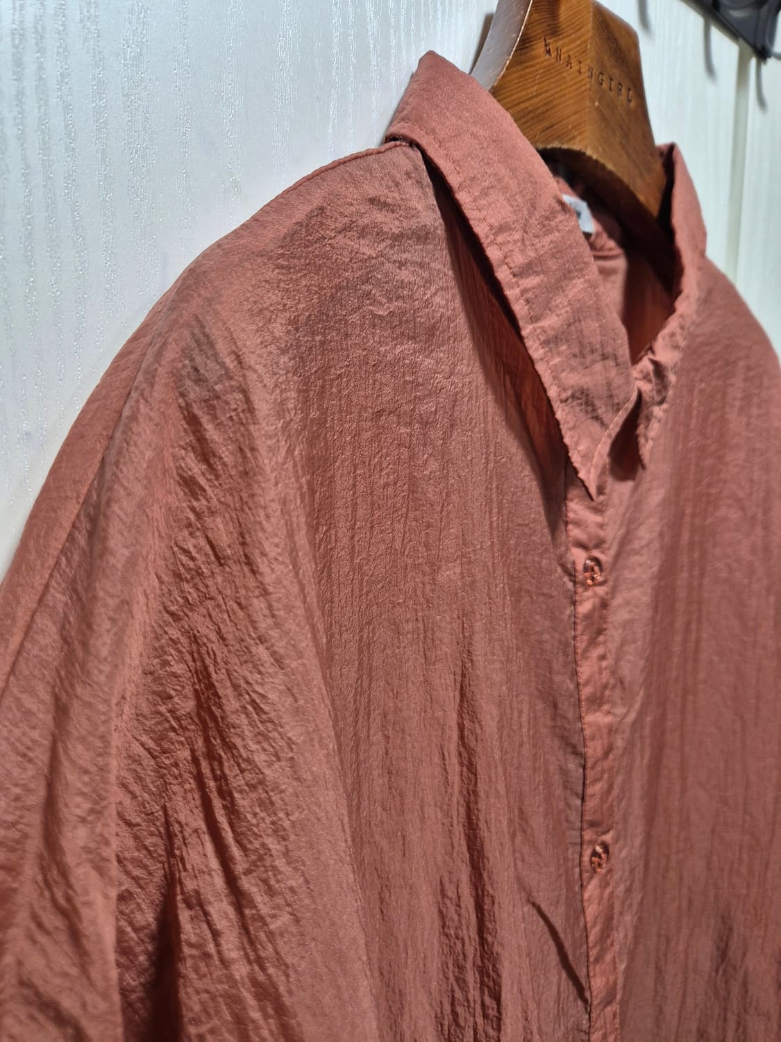 (세일) JPN VTG. 브릭칼라 오버핏 셔츠 블라우스 상품이미지2