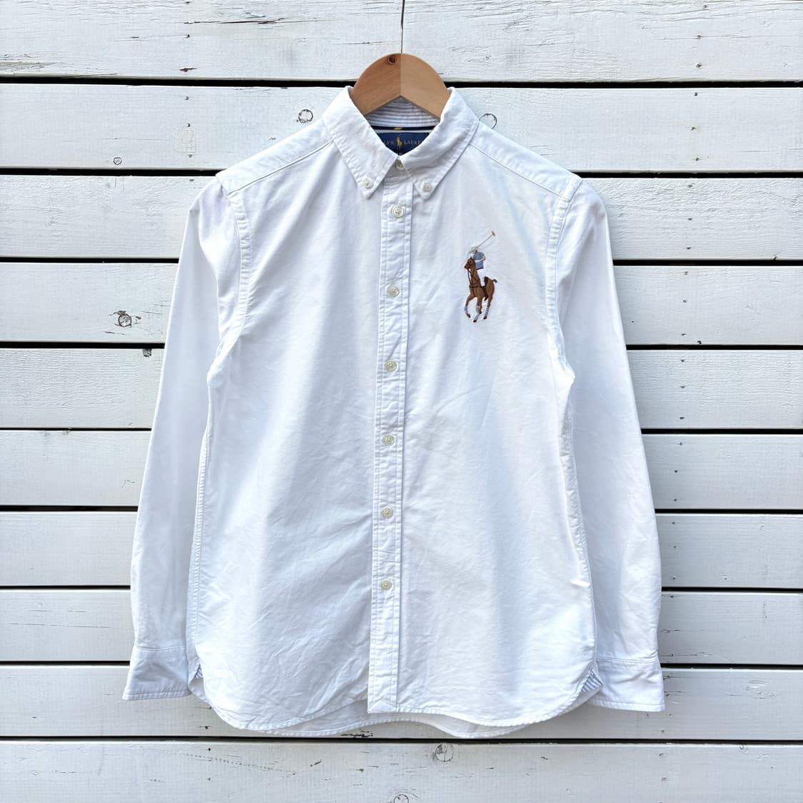 Polo 폴로 빅포니 흰색 셔츠 상품이미지1