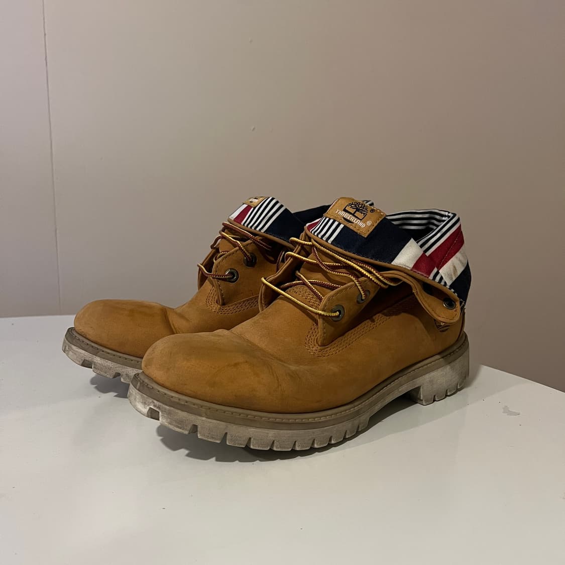 팀버랜드 롤탑 패턴 부츠 상품이미지1