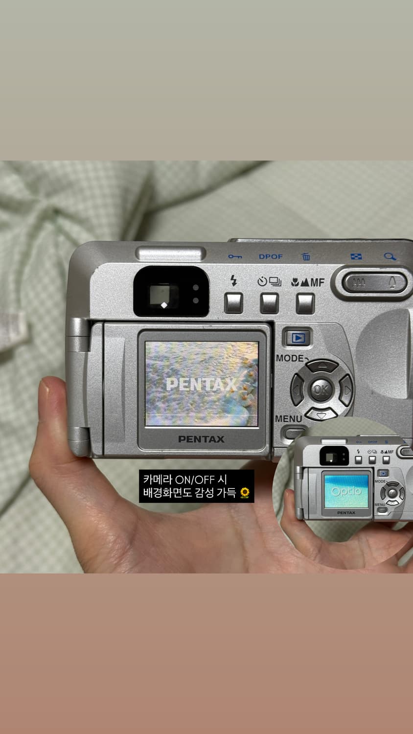풀구성 펜탁스 옵티오 33LF PENTAX OPTIO 빈티지디카 캠코더 상품이미지8