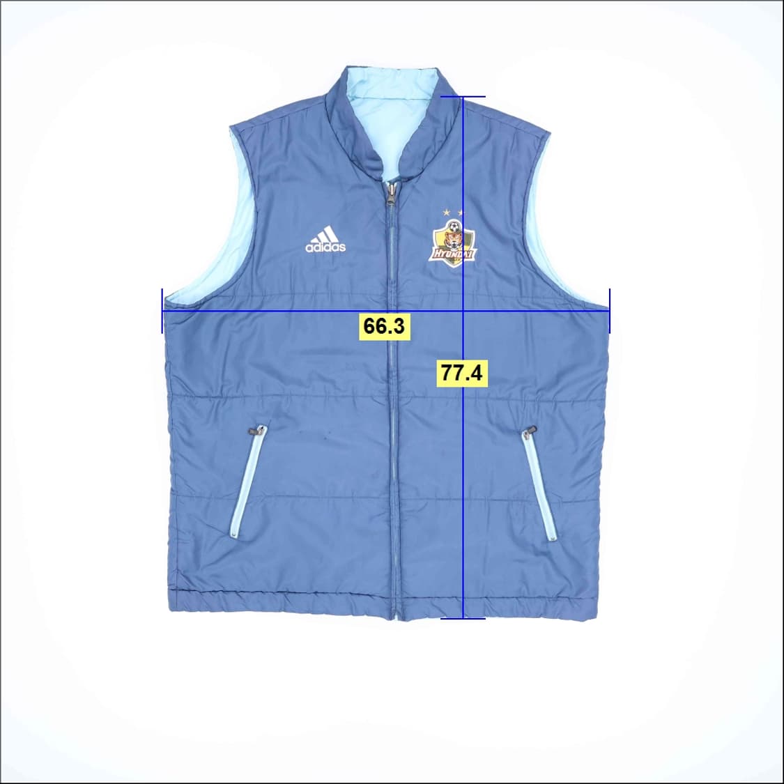 110 아디다스 울산현대 리버시블 조끼 0323H1 상품이미지10
