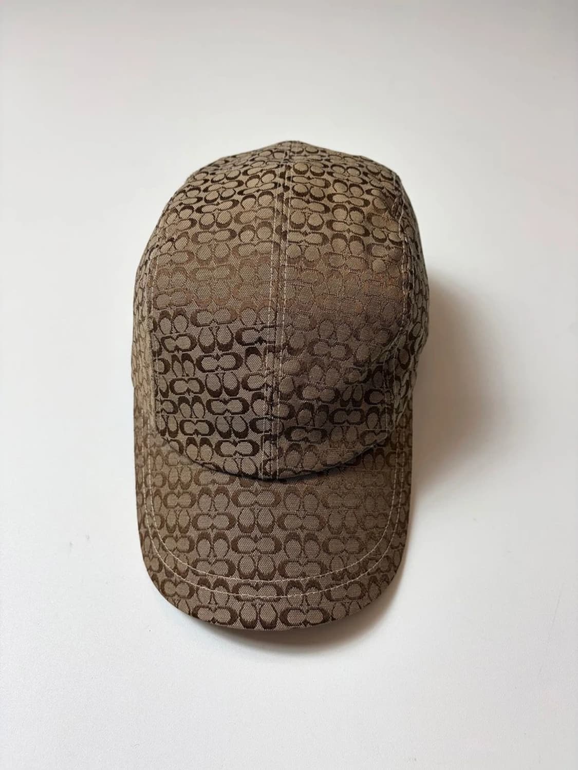 코치 Coach 시그니처 자카드 베이스 볼캡 Q1485 상품이미지2