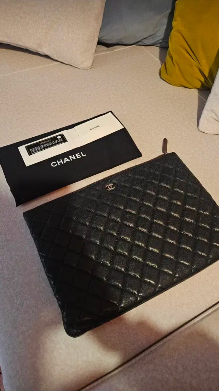 샤넬클러치 은장라지 24번대 상품이미지1