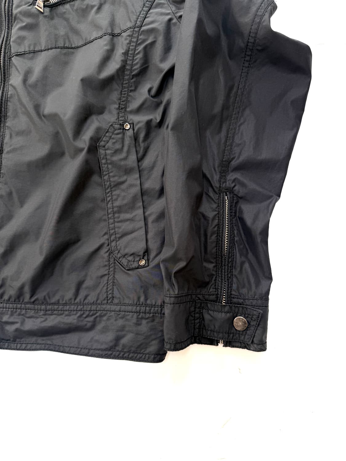 리트머스진(LITMUS JEANS) 블랙 집업 라이더 상품이미지5