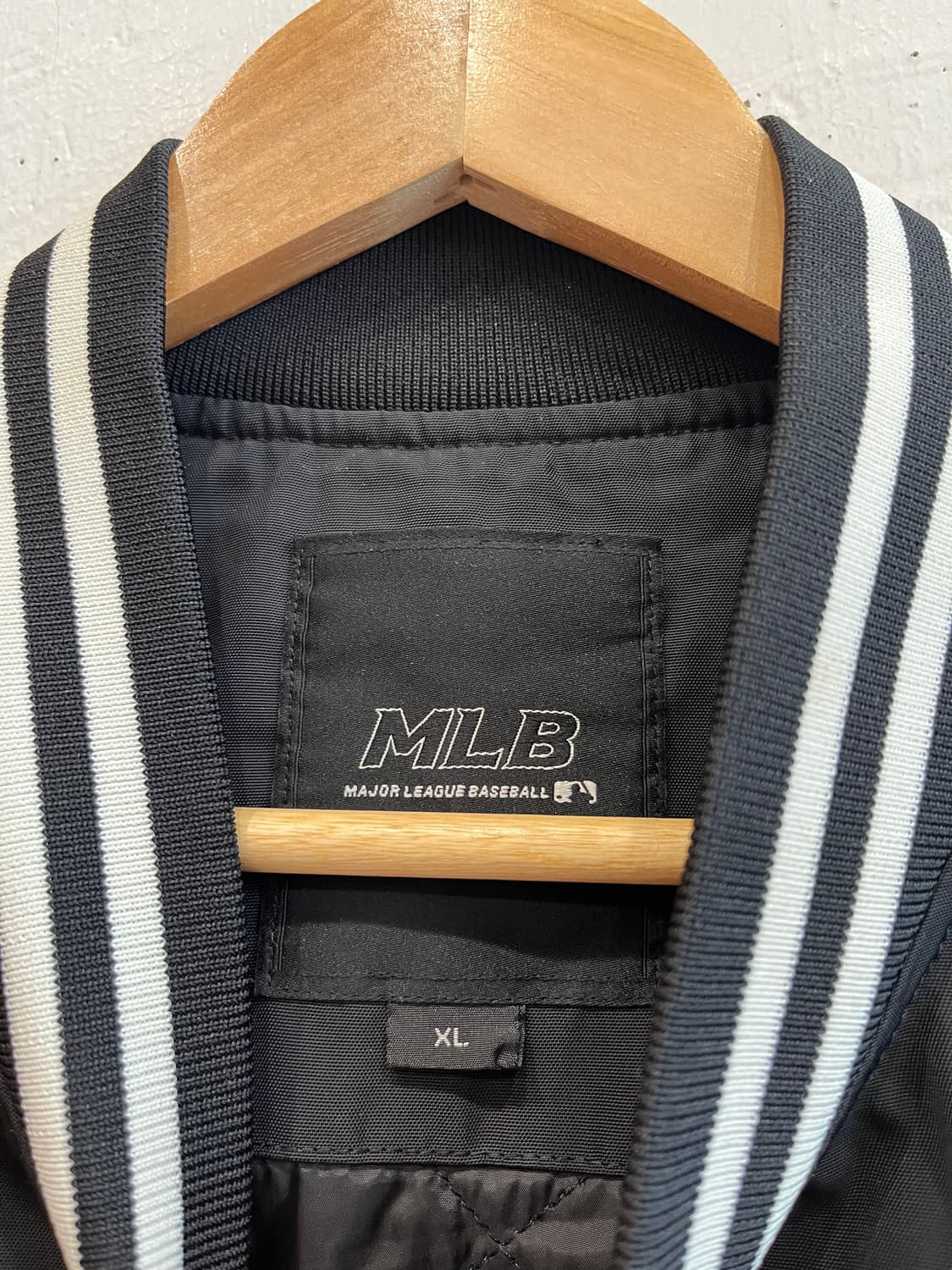 MLB 뉴욕양키즈 스타디움 바시티 자켓 블랙 XL 상품이미지4