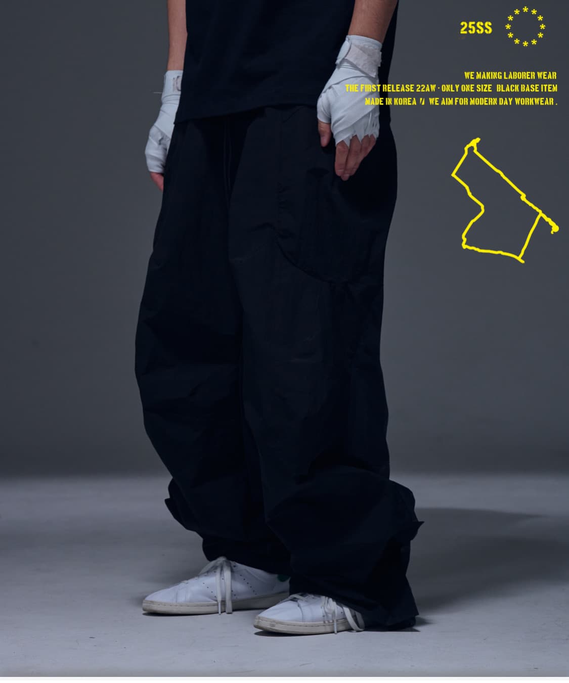 WAPWORKS W077 트랙팬츠 상품이미지1