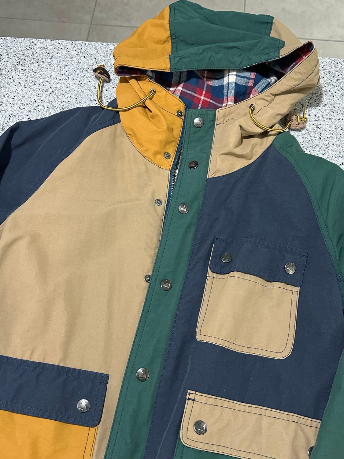 양면 리버시블 플란넬 윈드브레이커 상품이미지7