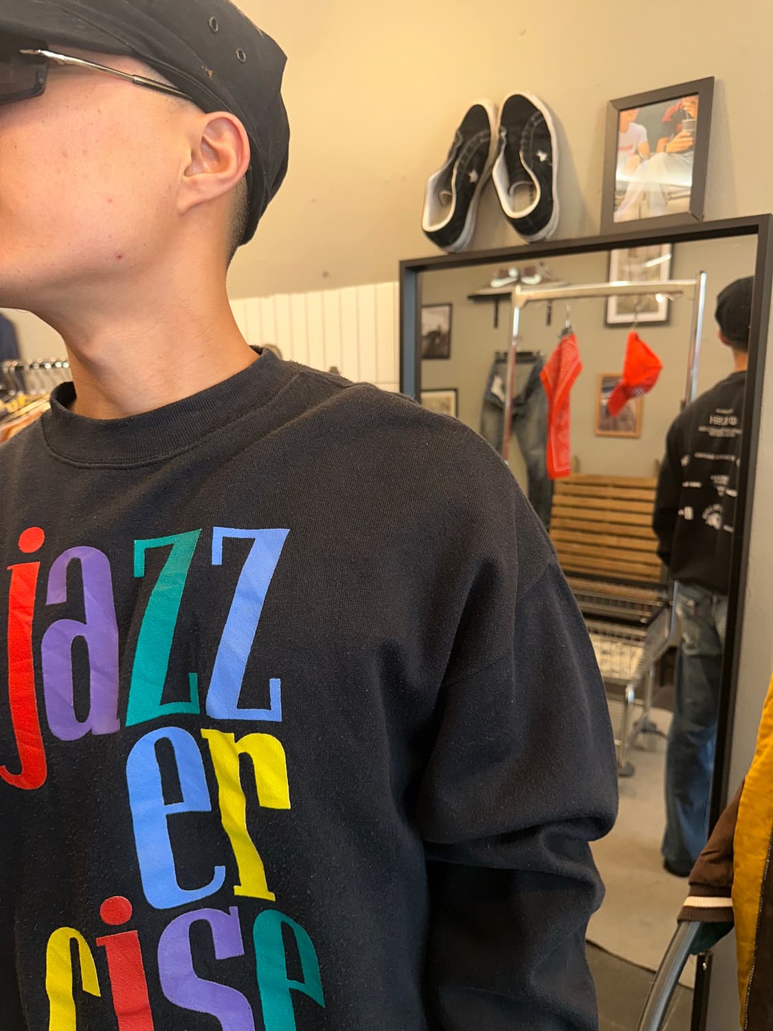90’s Tultex Jazzercise sponsor sweatshir 상품이미지5