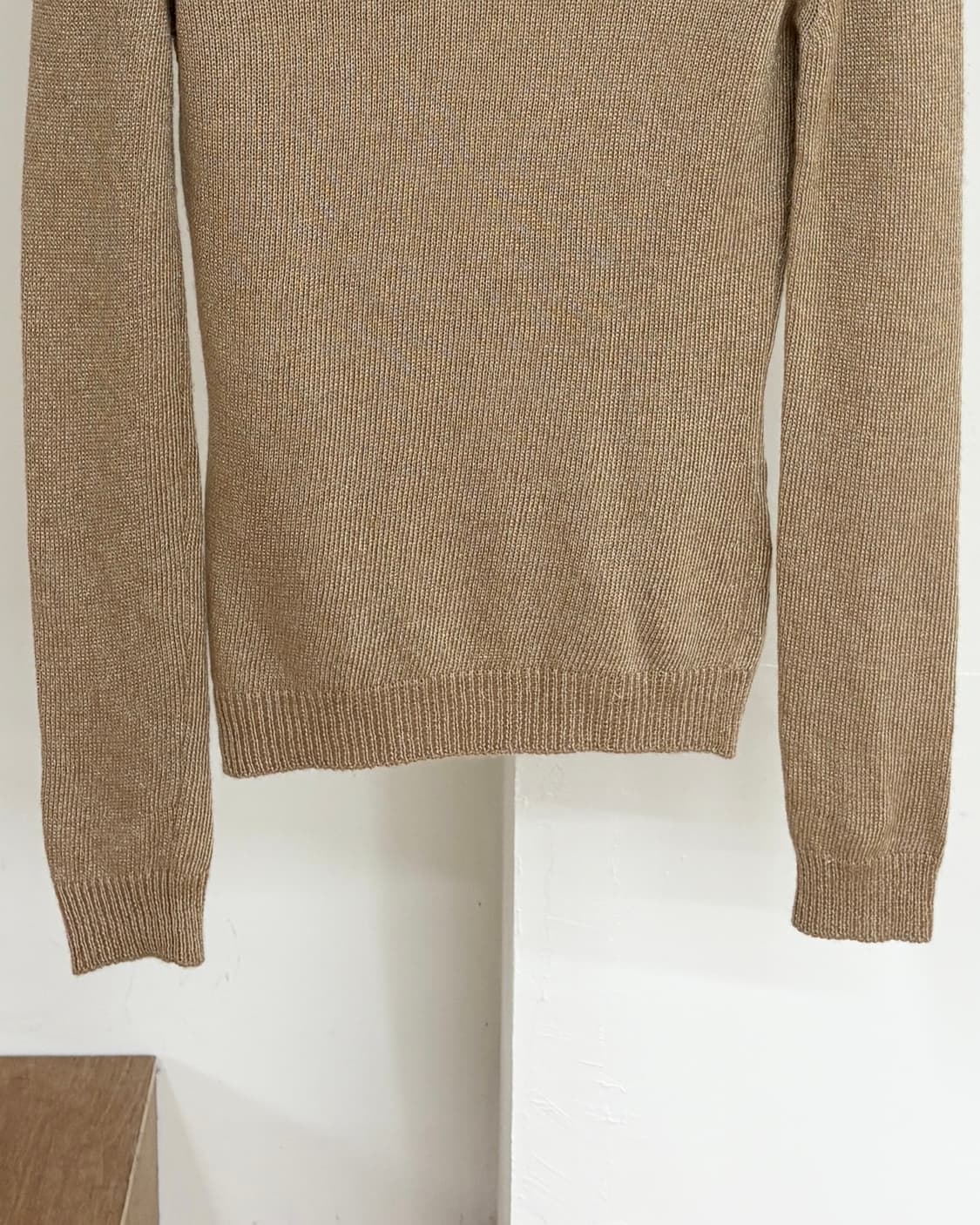 질샌더 브라운 카멜 터틀넥 니트 상품이미지5