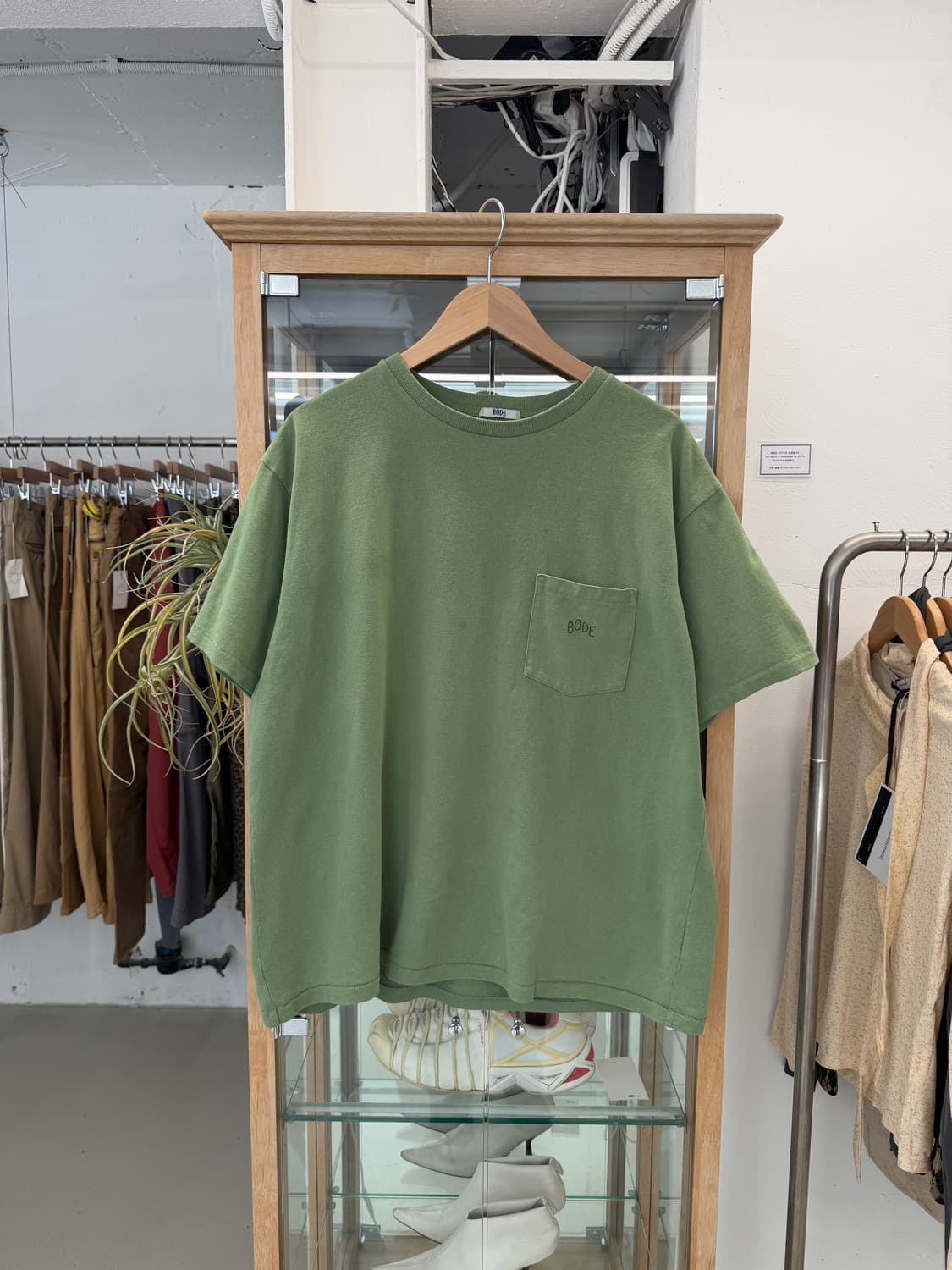 BODE embroidered pocket t-shirts 상품이미지2