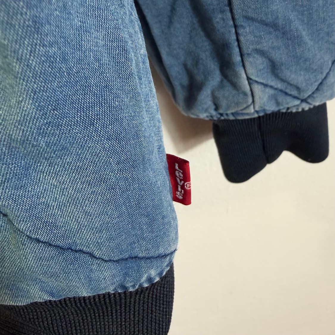리바이스 퀄팅 리버시블 데님 자켓(M) 상품이미지5