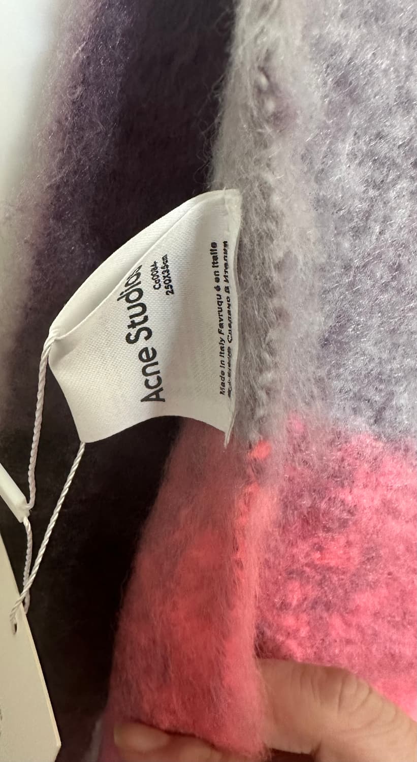 아크네 스튜디오 머플러 모헤어울 목도리남여공용 상품이미지9