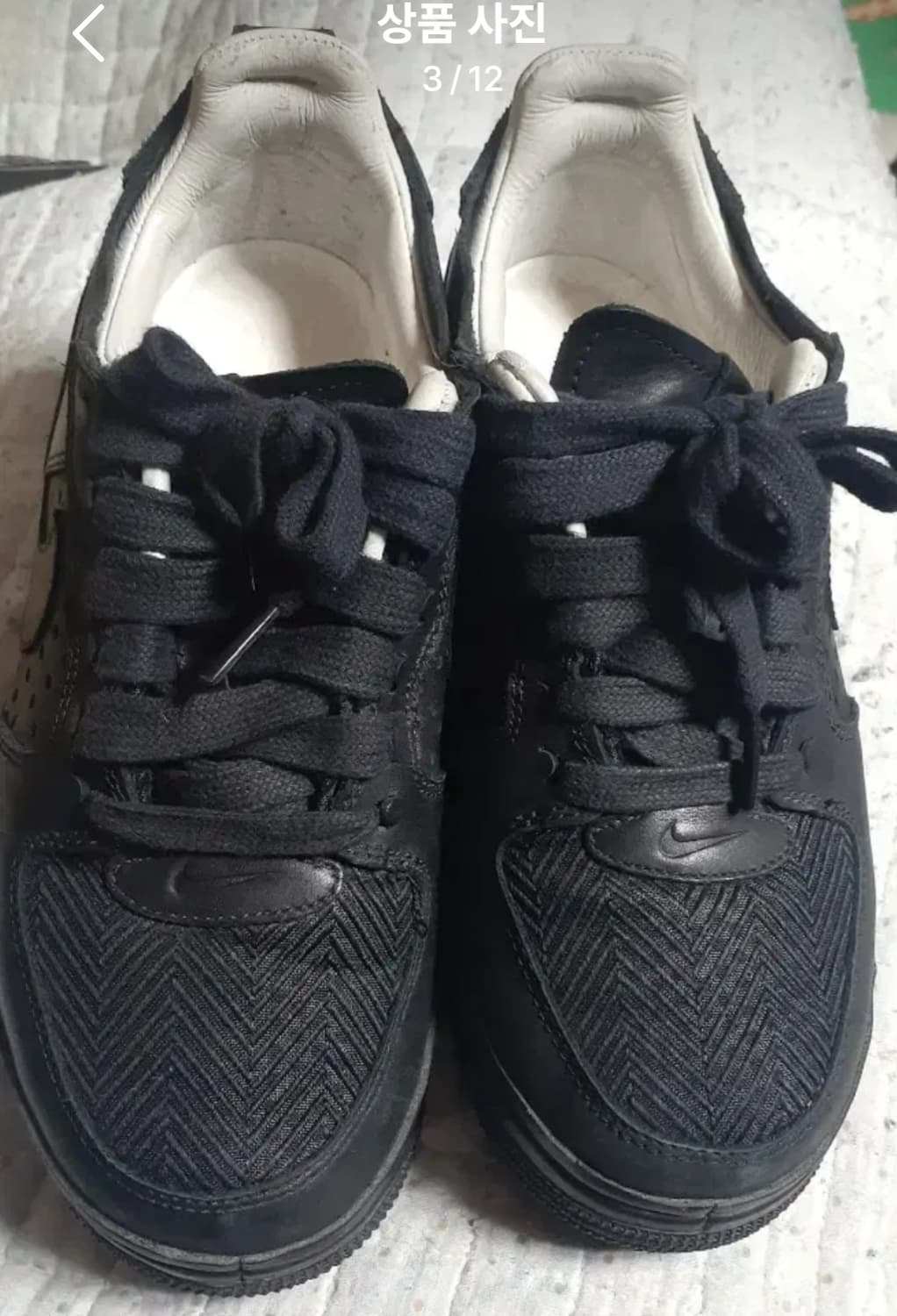 나이키 랩 에어포스 로우 테크 그레프트 블랙  상품이미지3