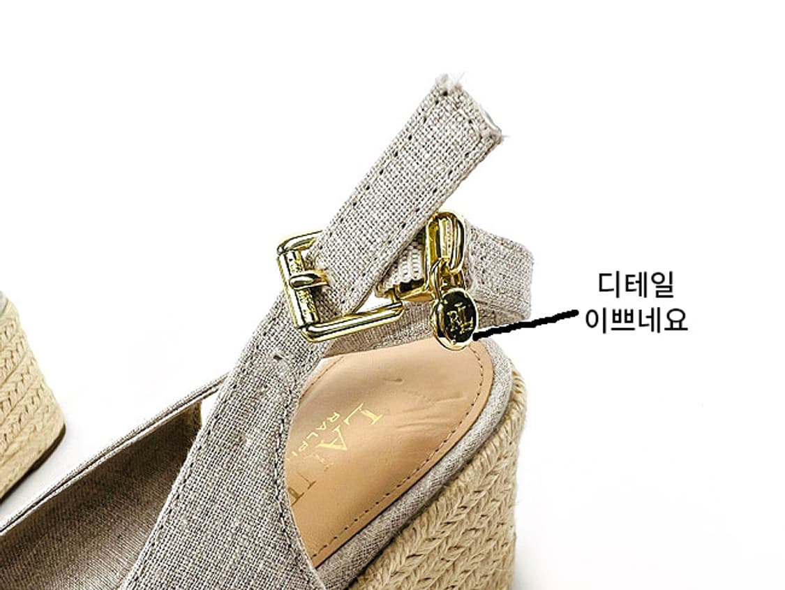 (235) 랄프로렌 헤들리 에스파듀 웨지 (굽 5~7cm) 상품이미지4