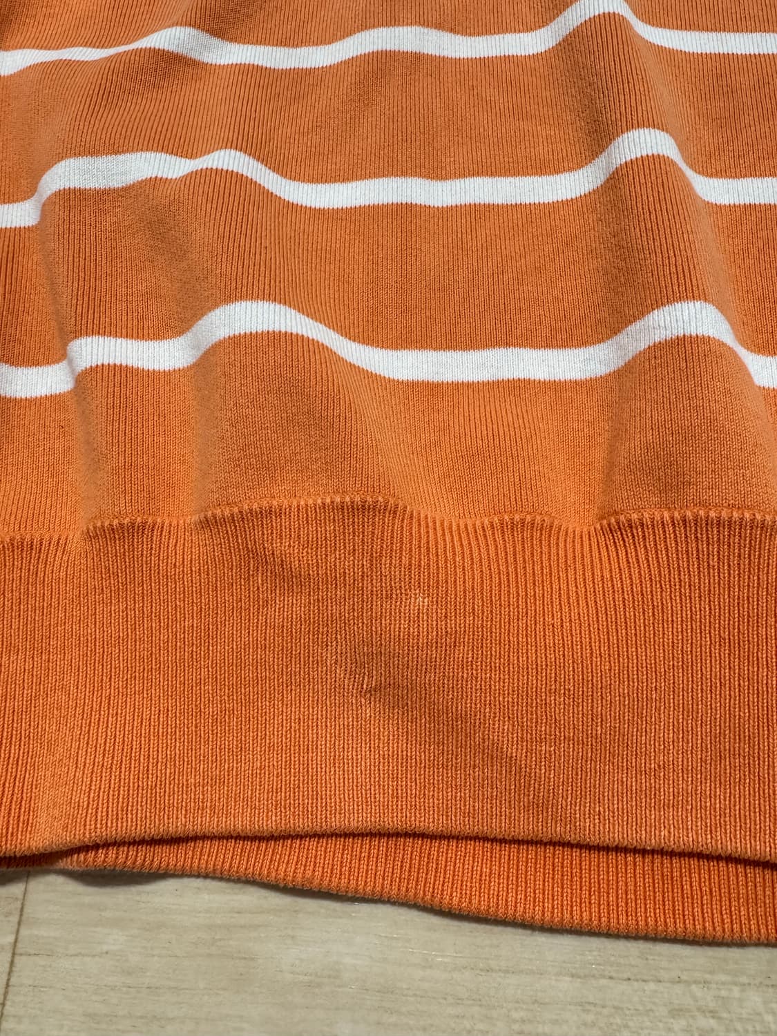 폴로 랄프로렌 스트라이프 반집업 니트  상품이미지6